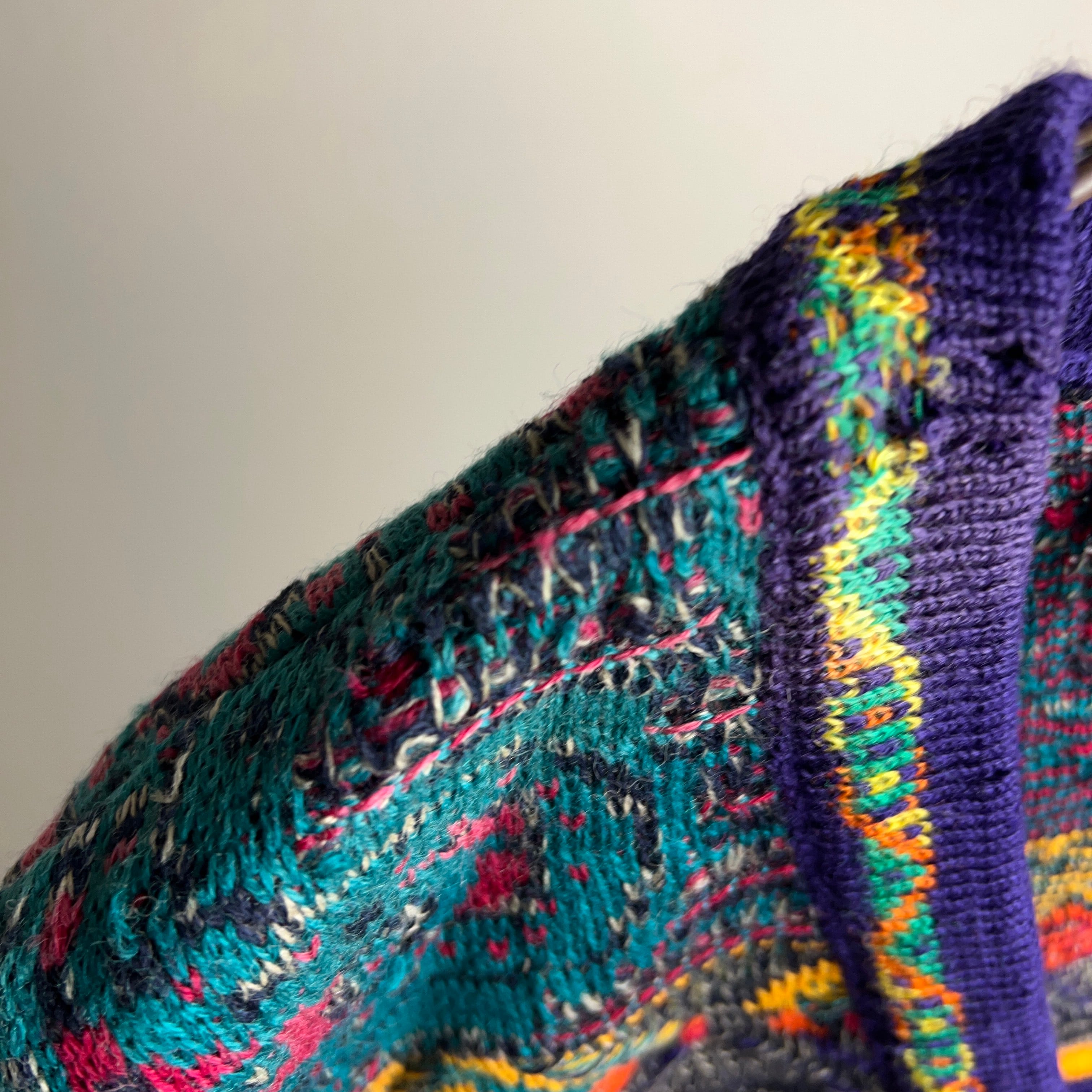 90's~ “COOGI” 3D KNIT VEST SIZE XL クージー ニットベスト 3Dニット