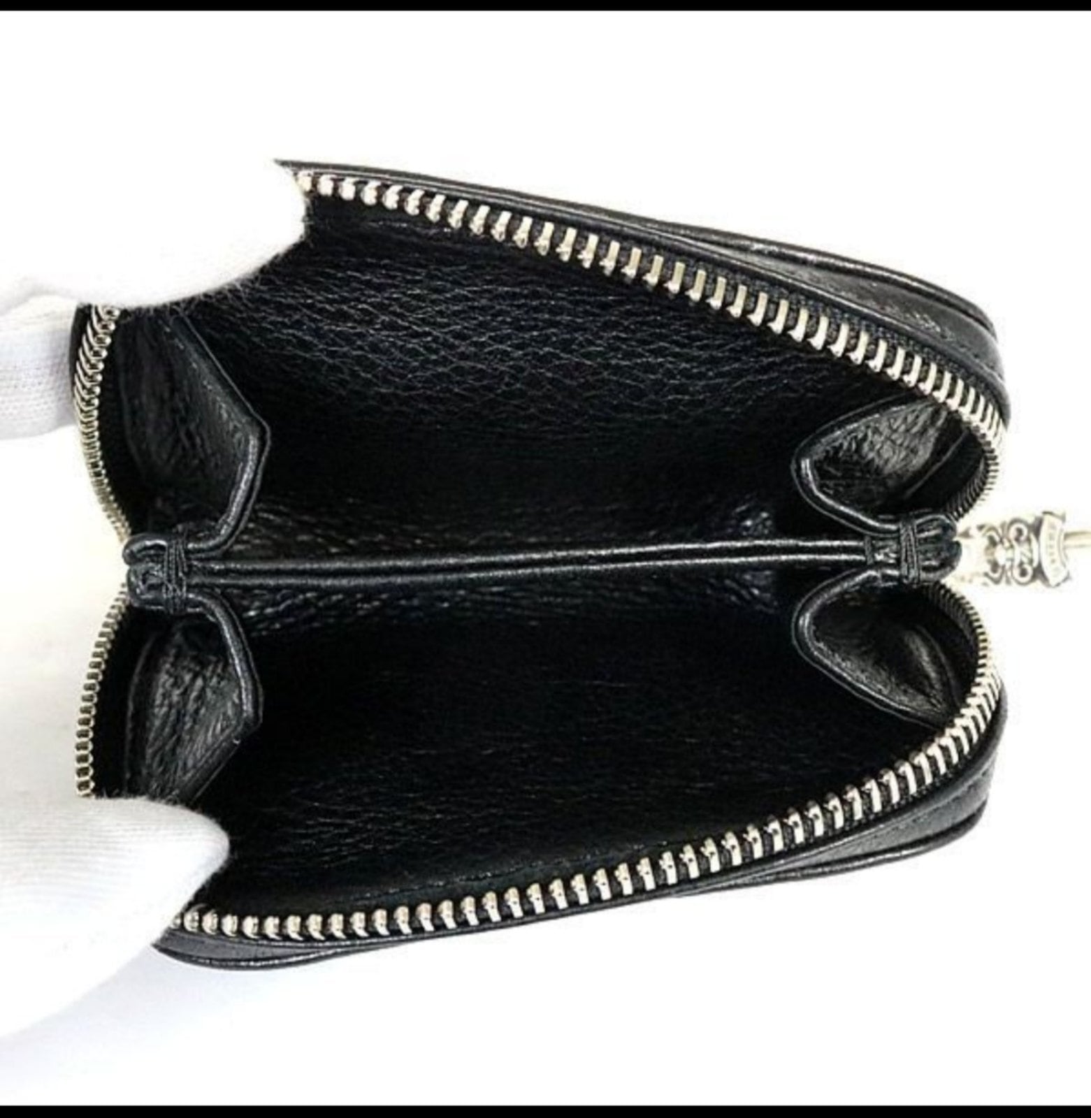 CHROME HEARTS クロムハーツ ラウンドファスナー コインケース 小銭
