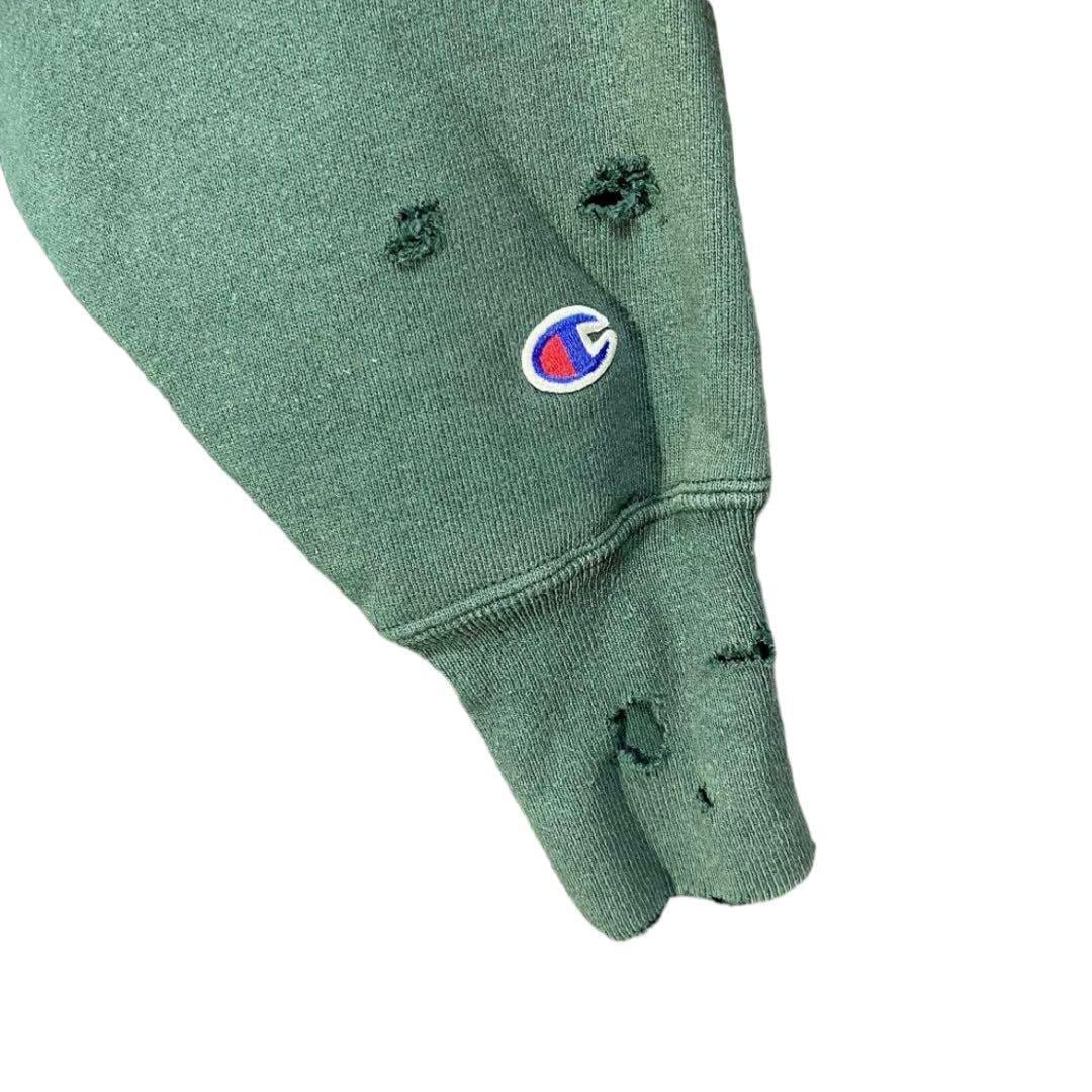 90s champion リバースウィーブ ボロスウェット ダメージ加工メキシコ