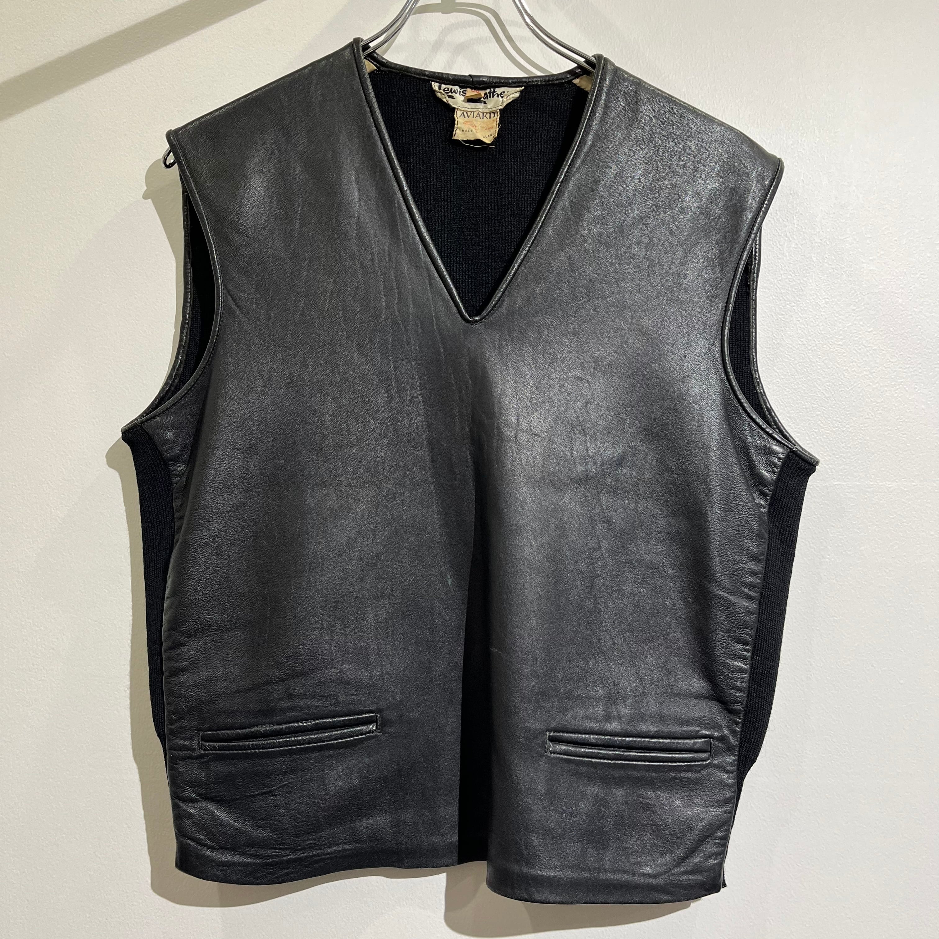 60～70s Lewis Leather Vest AVIAKIT 60～70s ルイスレザー レザー