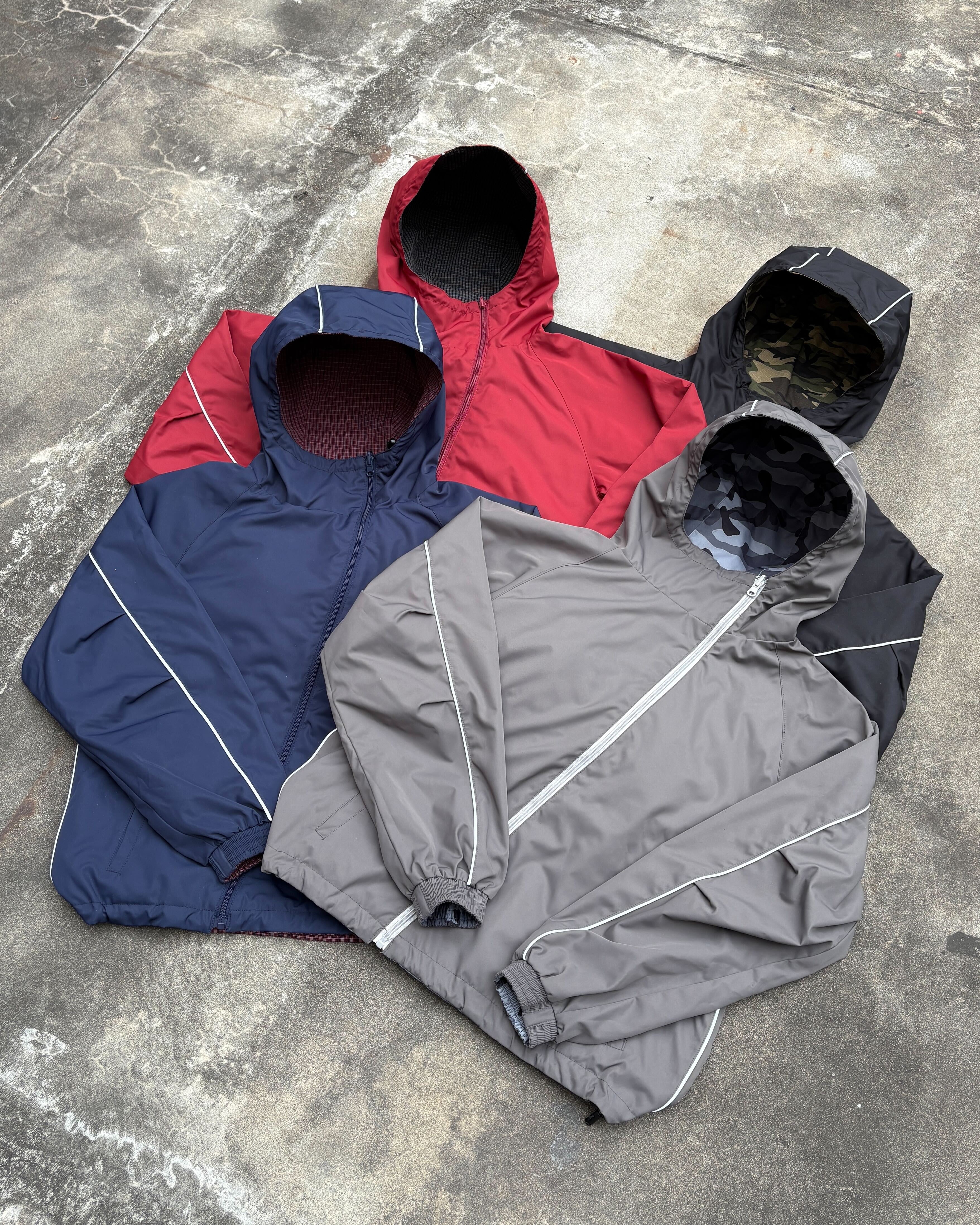 Reversible Nylon Zip Jacket – BELVET