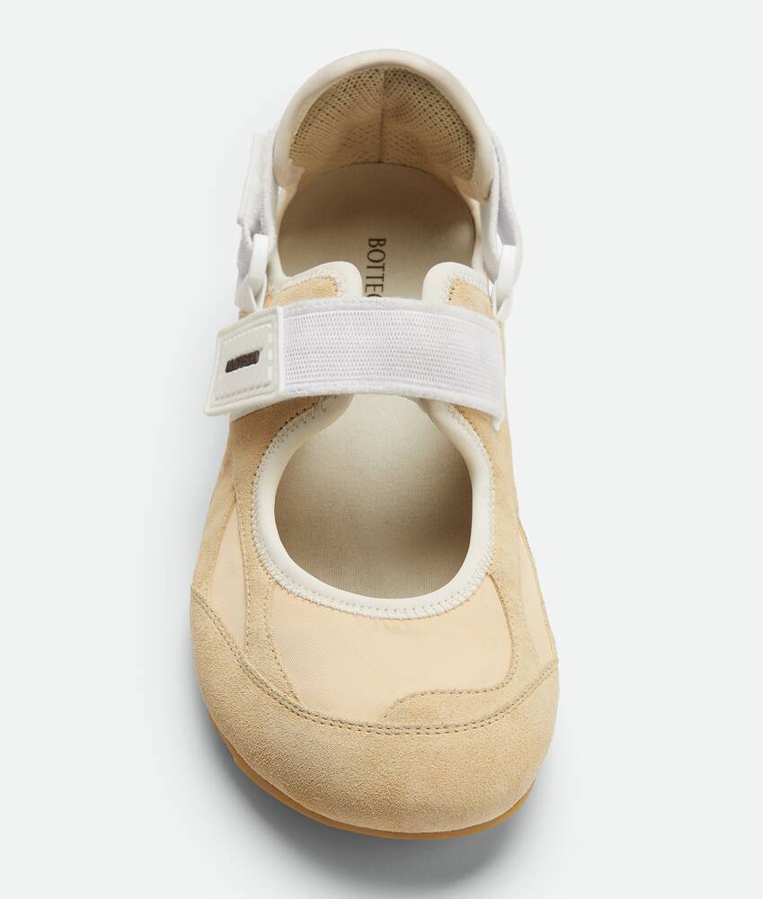 Women's Orbit Flash Mary-Jane Sneaker in String/tufo | Bottega