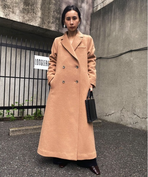 Ameri（アメリ）の「UNDRESSED BACK PLEATS COAT（その他アウター