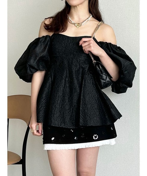 LILY BROWN（リリーブラウン）の「【WEB限定カラー】3WAYシアー