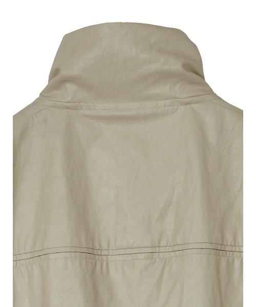 PASTING LIKE SYNTHETIC LEATHER JACKET（その他アウター）｜Ameri