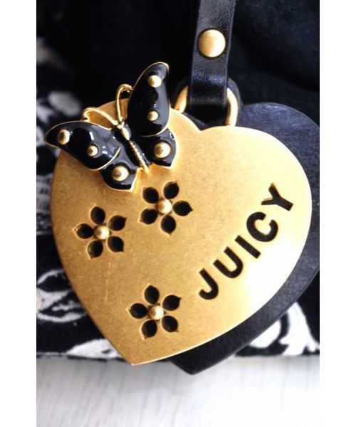 ブランド古着】レザー切替ベロアハンドバッグ（ハンドバッグ）｜JUICY