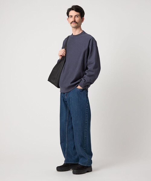 セール】＜Steven Alan＞ キモウ ウラケ セットイン クルーネック