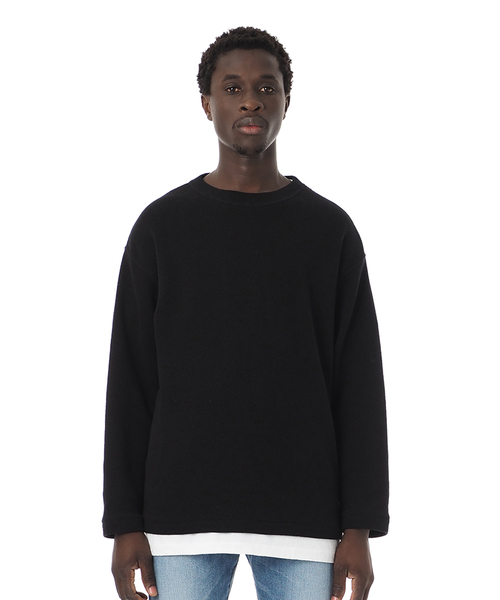 Easy Fit Cotton Knit Top / イージーフィットコットンニットトップ