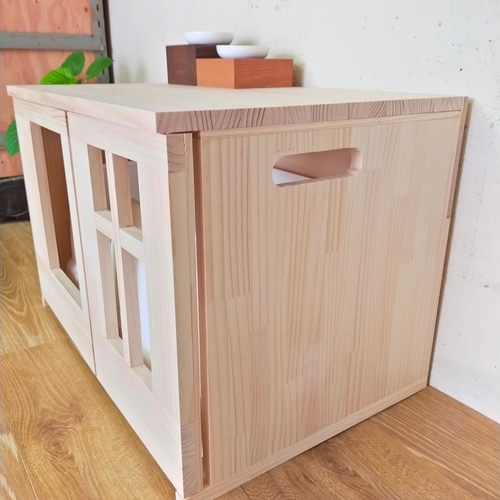 デオトイレ快適ワイドにぴったりな 猫トイレカバー ハウス・小屋 仔猫