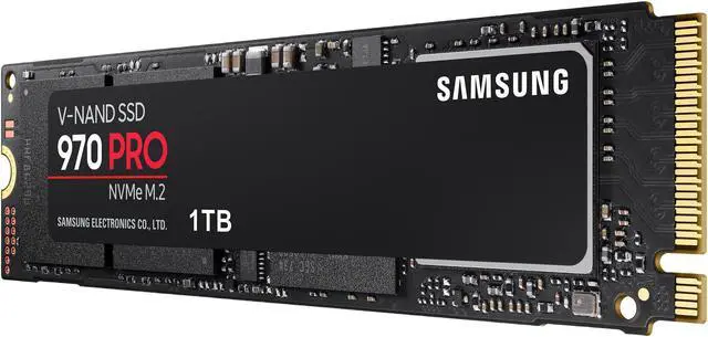SAMSUNG 970 PRO M.2 2280 1TB PCIe Gen3. X4, NVMe 1.3 64L V-NAND 2