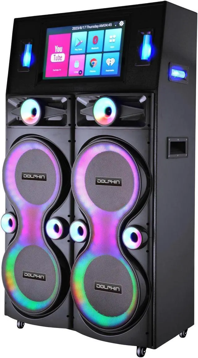 Dolphin XL-4120 Professional Karaoke Machine with 4x 12