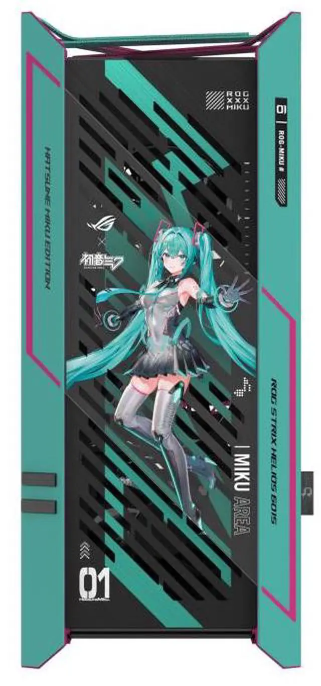 ASUS ROG Strix Helios GX601S HATSUNE MIKU Edition RGB Mid-Tower