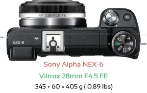 Sony NEX-6 Camera and Sony E 20mm F2.8 Lens