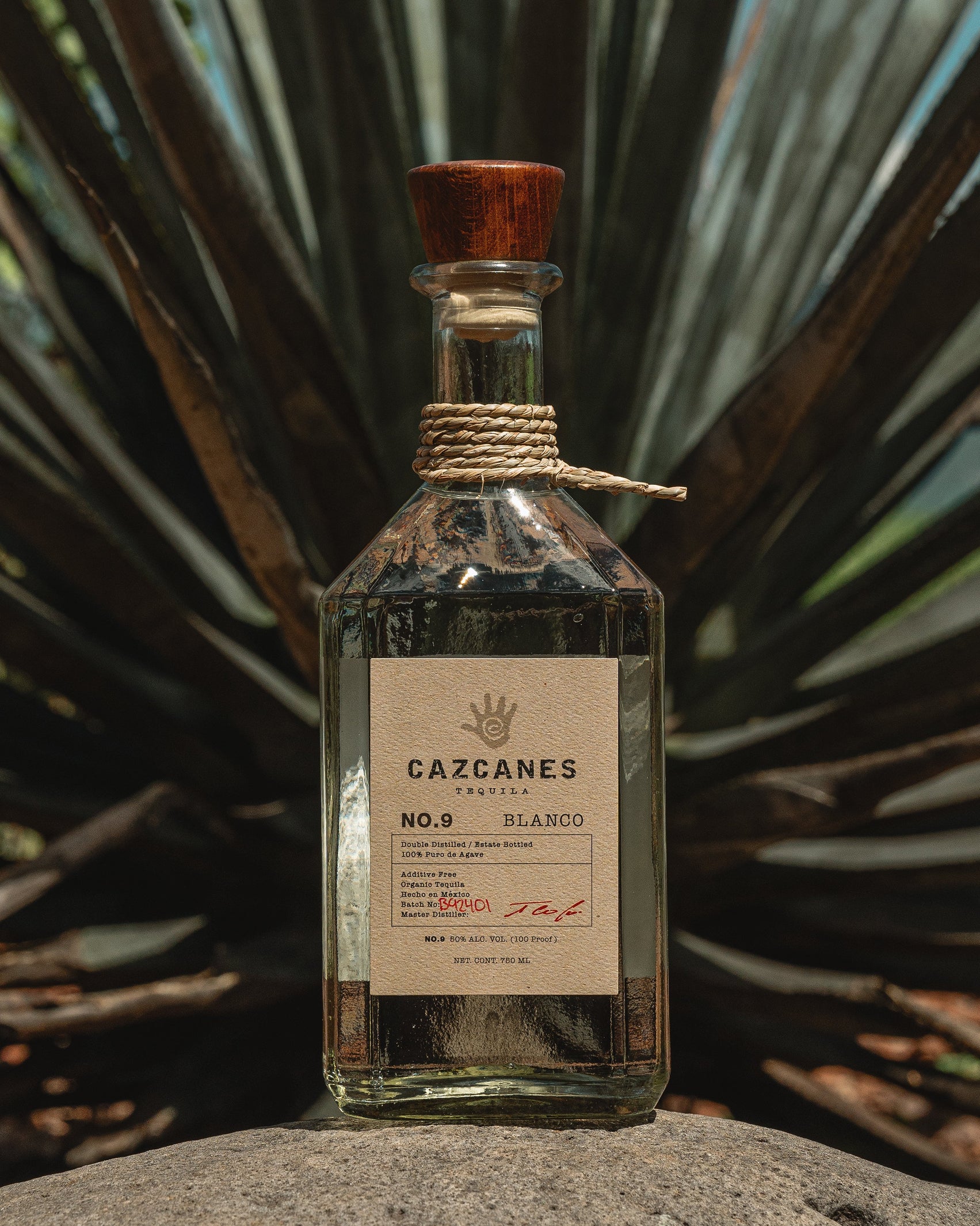 No. 9 Rosa Blanco High Proof – Cazcanes Tequila