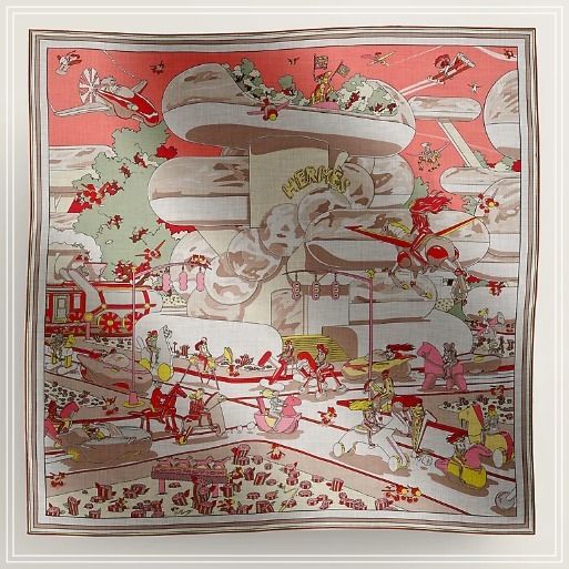 HERMES《カシシル・カレジェアン》ロコモーション サーモン (HERMES