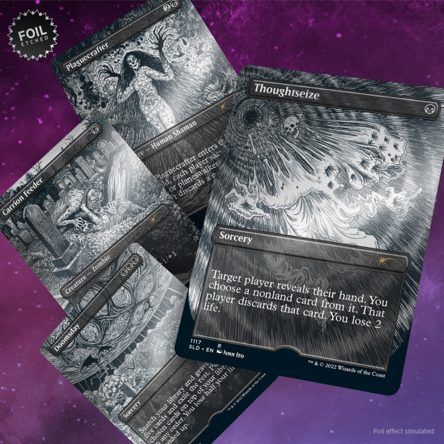 MTG SECRET LAIR 伊藤潤二 日本語 Foil 未開封 ×4 MTG SECRET LAIR