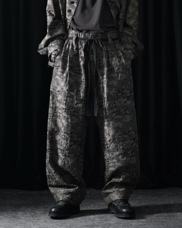 N/07 x wjk Heavy jersey banana pants (BLACK)の商品ページ