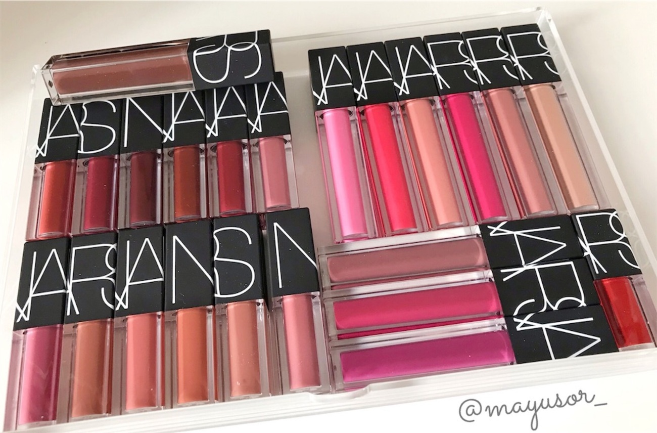 値上げ前に】NARS ベルベットリップグライド手持ちの既存色紹介 - mayusor