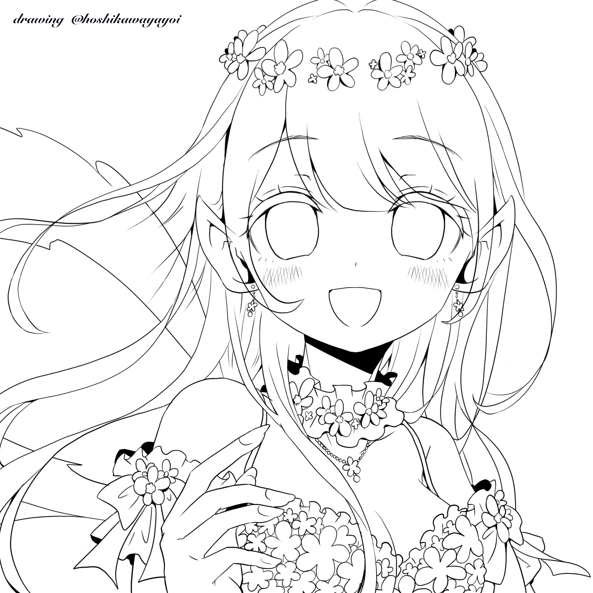 HappyFairly(ぬりえ) - ibisPaint