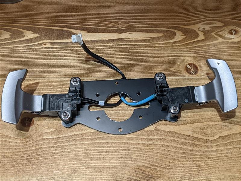 純正パドルシフト移設ステーの自作と取付け（トヨタ 86・ZN6）by