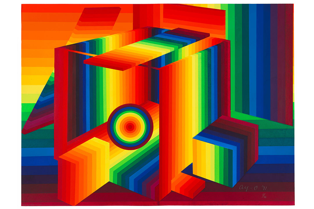 Vibrant Visions: Exploring 'Ay-O's Happy Rainbow Hell' at the