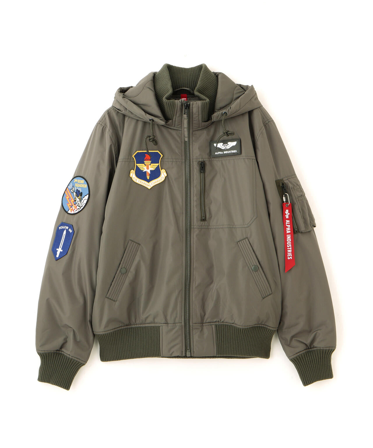 PULL-OVER HOODED MA-1 | Alpha Industries（アルファ