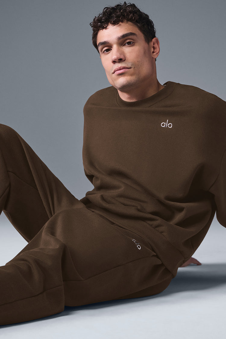 Accolade Crew Neck Pullover - Espresso | ALO