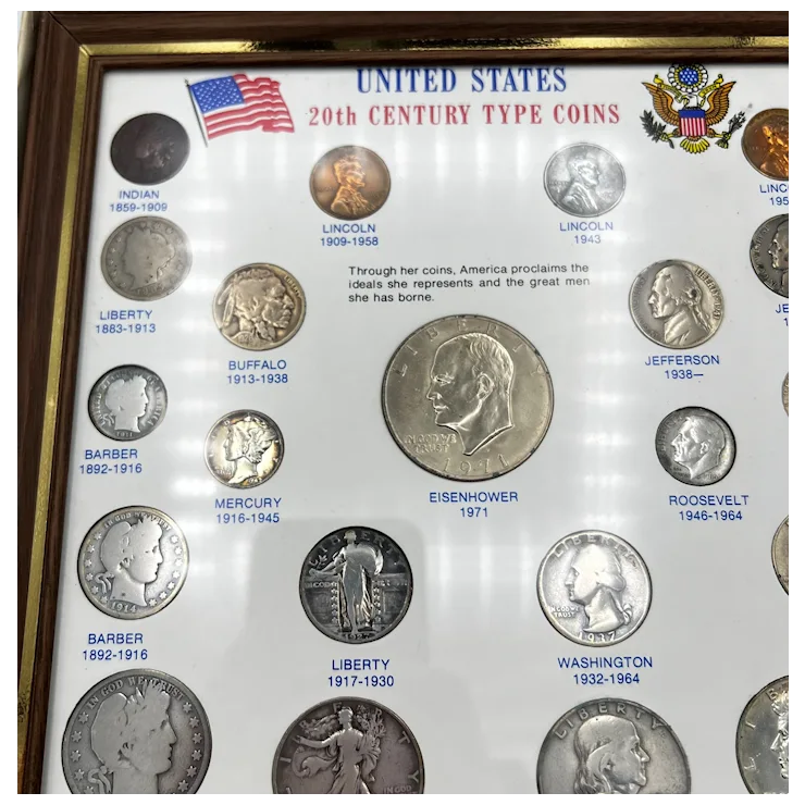 United States 20th Century Type Coins Collection. For Sale at Ruby