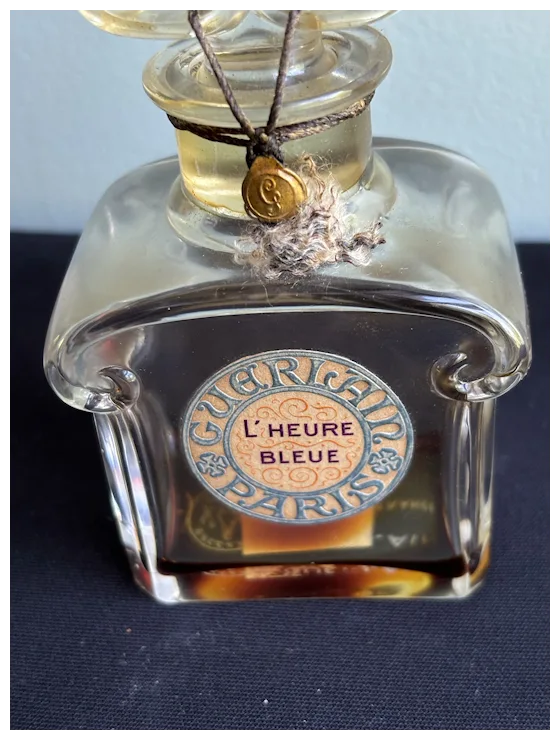 Vintage Guerlain L' Heure Bleue Perfume in Box. For Sale at Ruby Lane