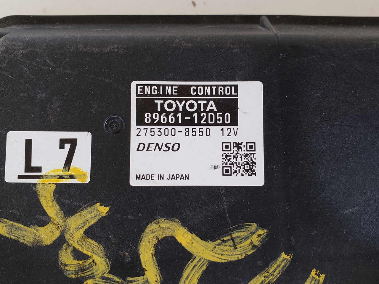 2010 Scion XB 89661-12D50 Computer Brain Engine Control ECU ECM