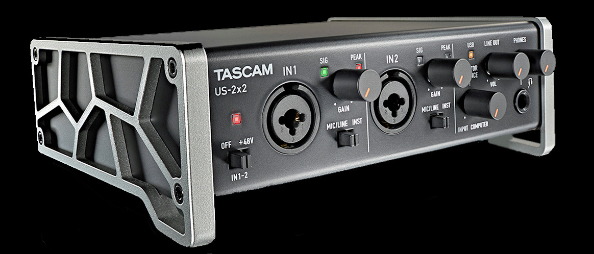 TASCAM US-2x2 USB Audio Interface - Phantom Dynamics | Nightclub