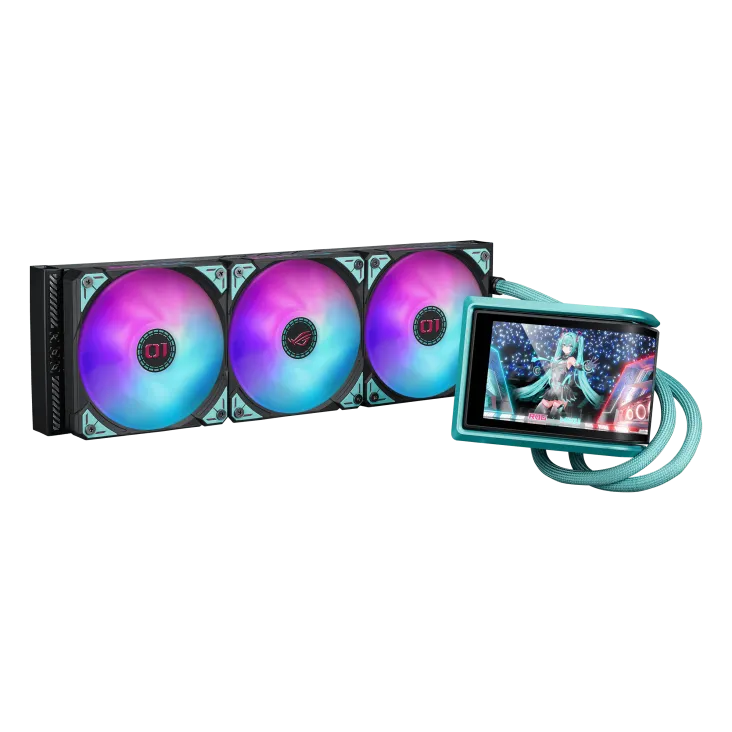 ASUS 華碩ROG Ryuo IV 360 ARGB 初音未來聯名版水冷6.67吋曲面AMOLED