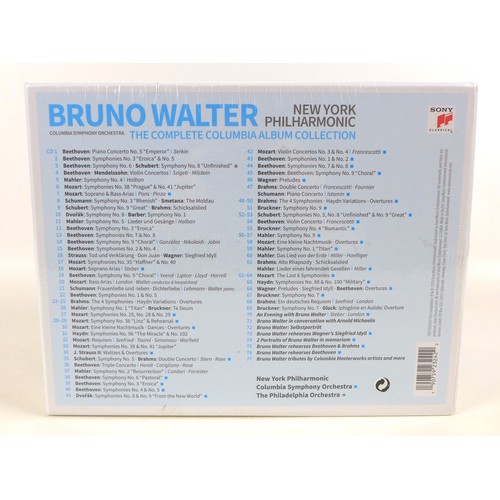 Bruno Walter: The Complete Columbia Album Collection, 77 CDs, sealed.