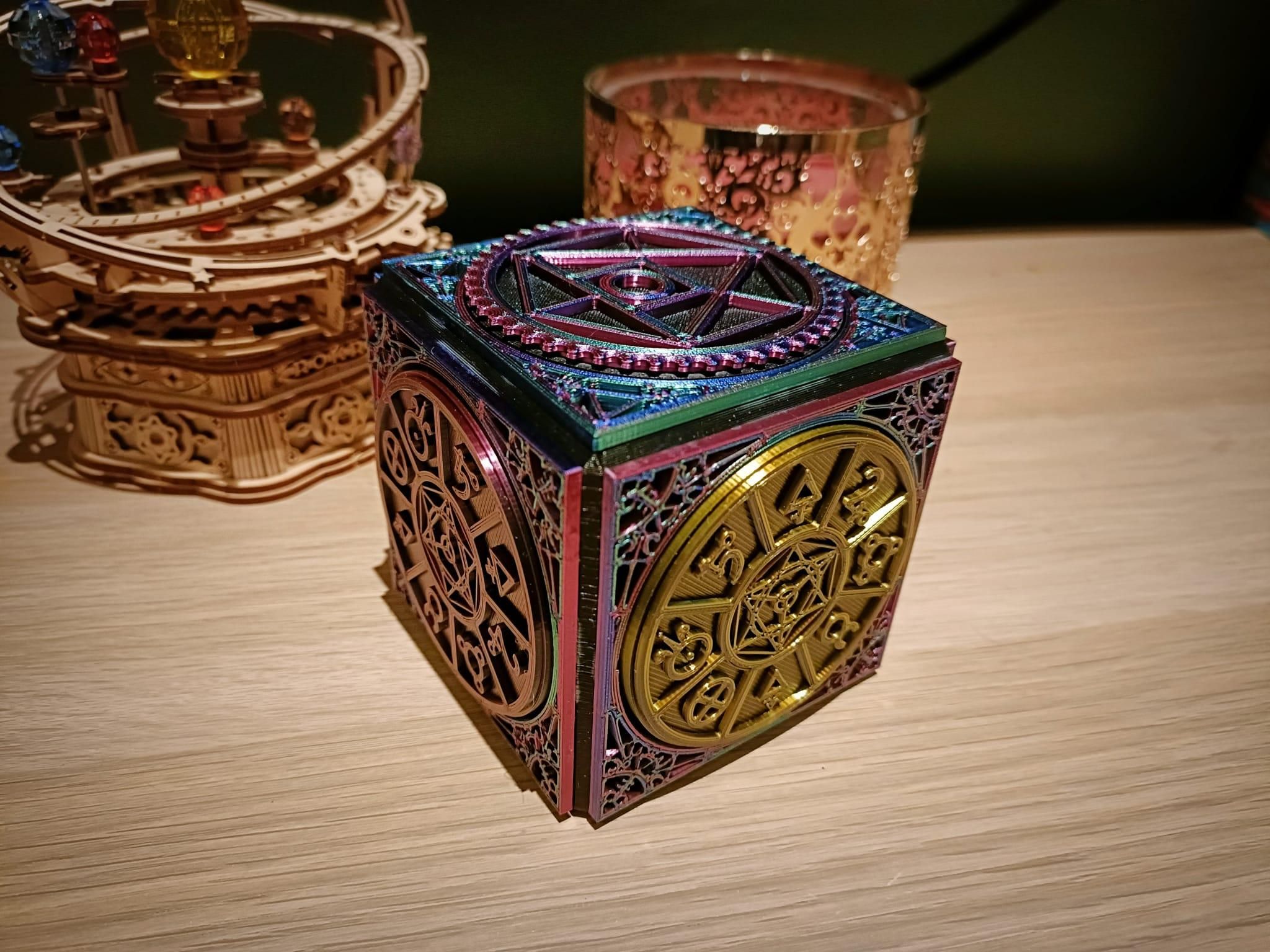 The Alchemist's Cube - a 3D Printed Puzzle Box : 4 Steps