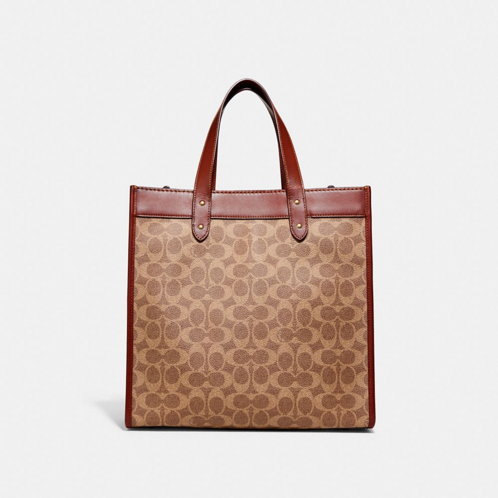 公式】COACH – コーチ | フィールド トート シグネチャー キャンバス