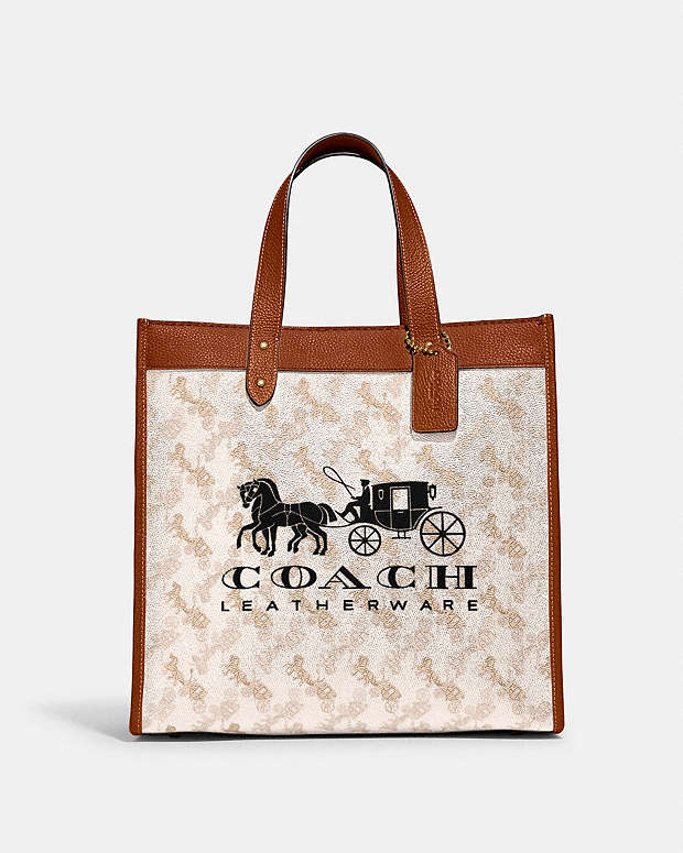 公式】COACH – コーチ | フィールド トート ウィズ ホース アンド