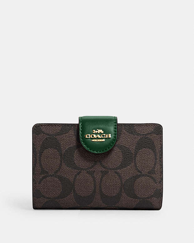 公式】COACH – コーチ | ミディアム コーナー ジップ ウォレット