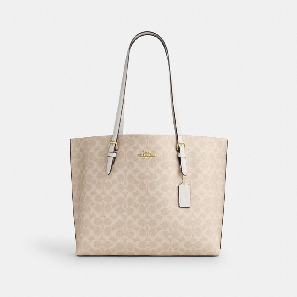 COACH® Outlet | Mollie Tote Bag In Signature Canvas