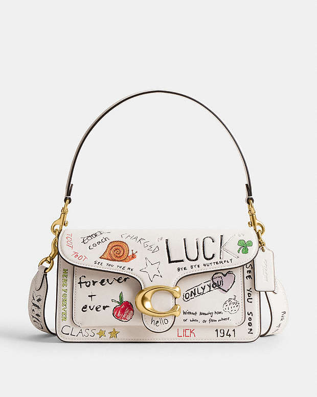 公式】COACH – コーチ | タビー ショルダー バッグ 26・スケッチ プリント