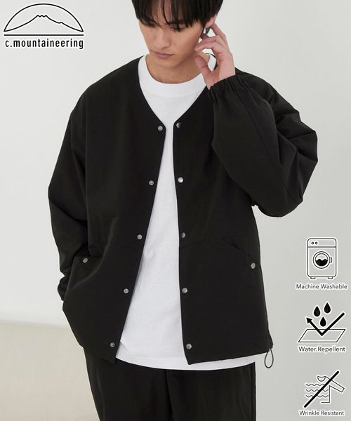 C.Mt】NOCOLLAR JACKET