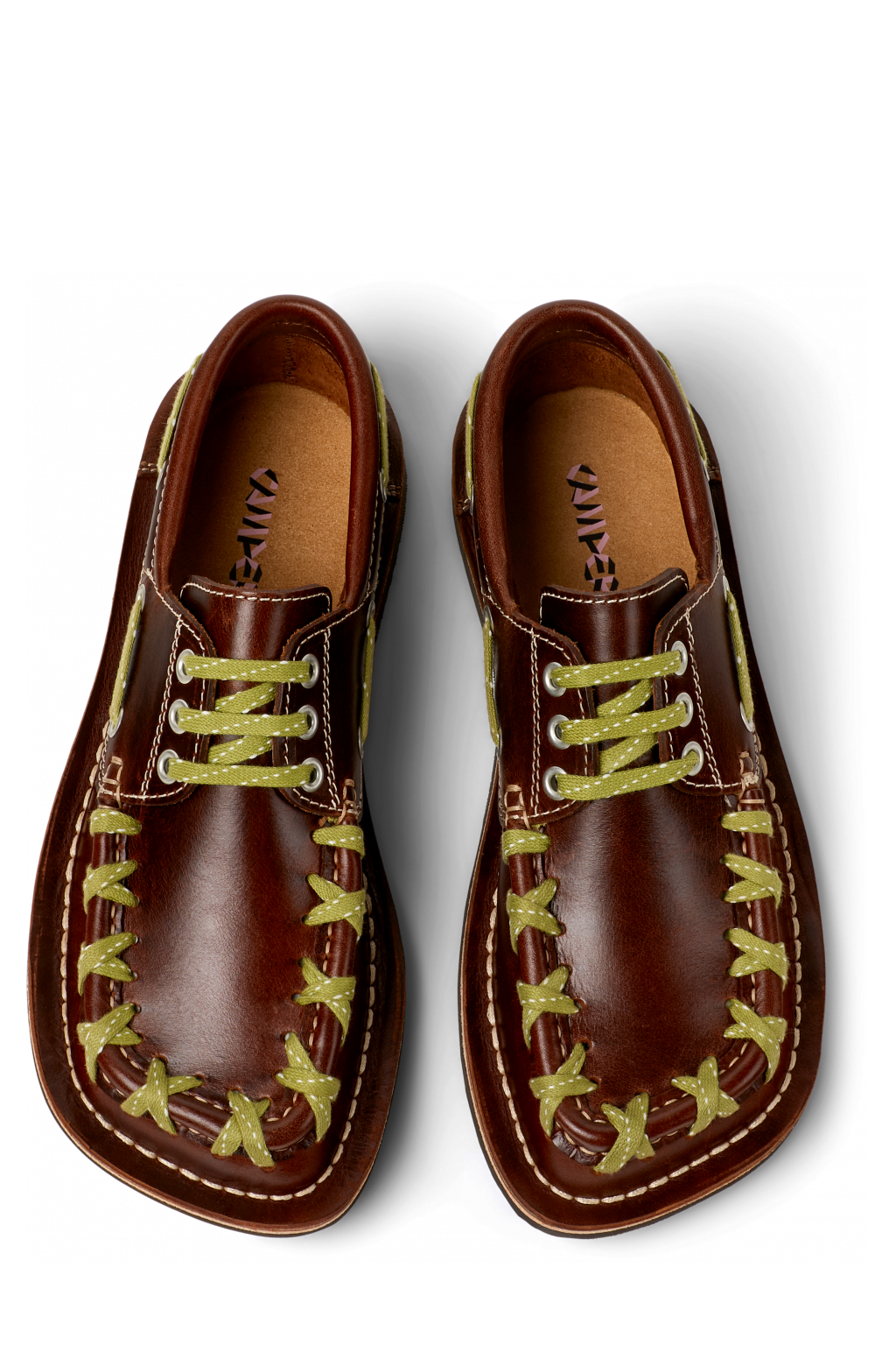 Eki Brown Lace-Up for Unisex - Fall/Winter collection - Camperlab USA