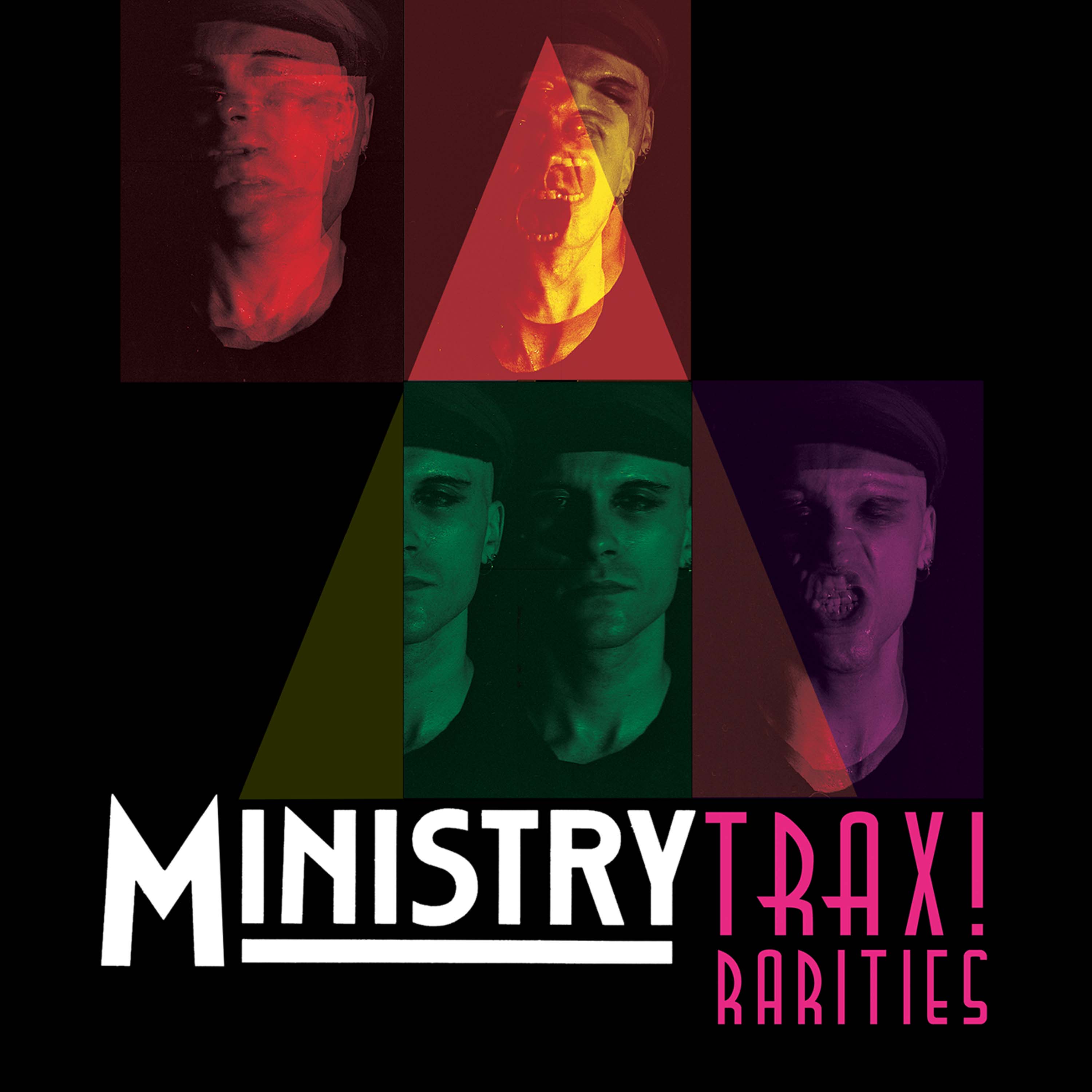 Ministry - Trax! Rarities (Limited Edition Magenta-Black-White