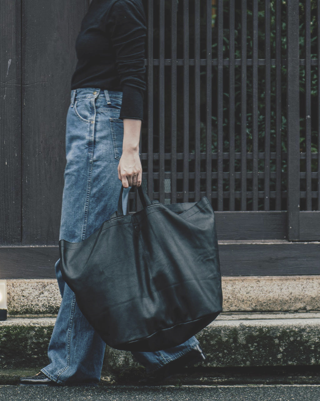 Morphee モルフェ DOUBLE TOTE（XXL Size) BLACK XXL-BLK-101 【送料