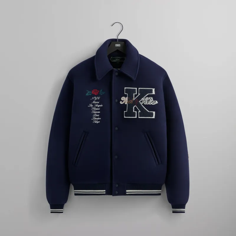 Kith Wool Coaches Jacket - Black PH | Parallel