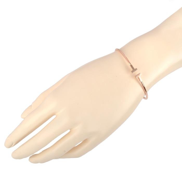 60010773(33419678) Tナローワイヤー ブレスレット（M） 新品