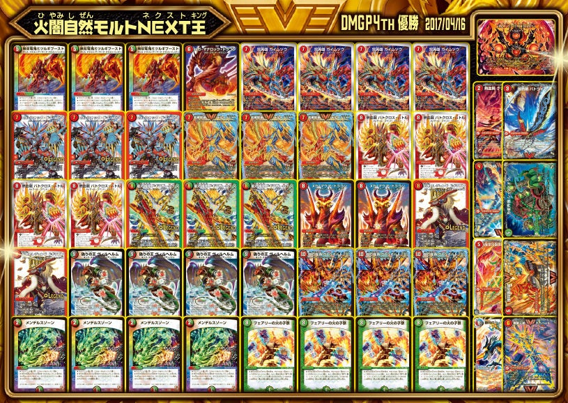 デュエルマスターズ 赤緑 モルトnext デッキ 引退品 旧モルネク
