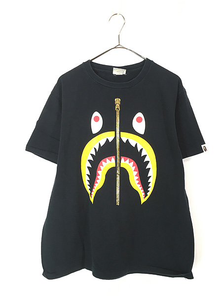 古着 90s A BATHING APE 初期 エイプ シャーク ストリート ブランド T