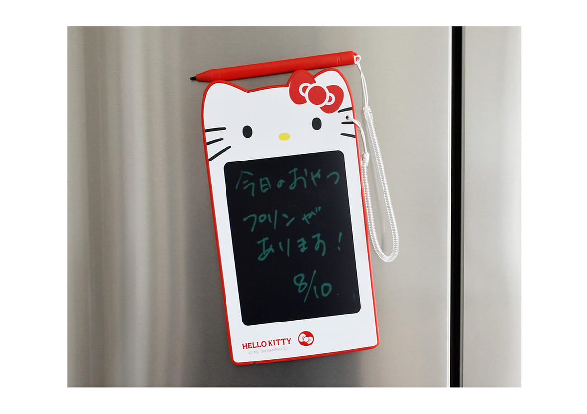 ペーパーレスなエコグッズ！あすなろ舎「ハローキティ電子メモタブレット」