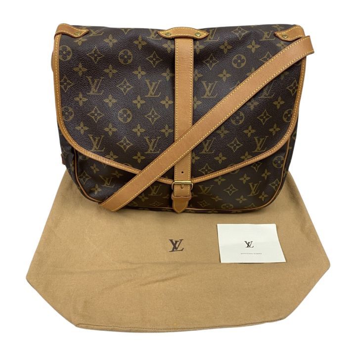 LOUIS VUITTON ルイヴィトン モノグラム ソミュール35 ショルダー