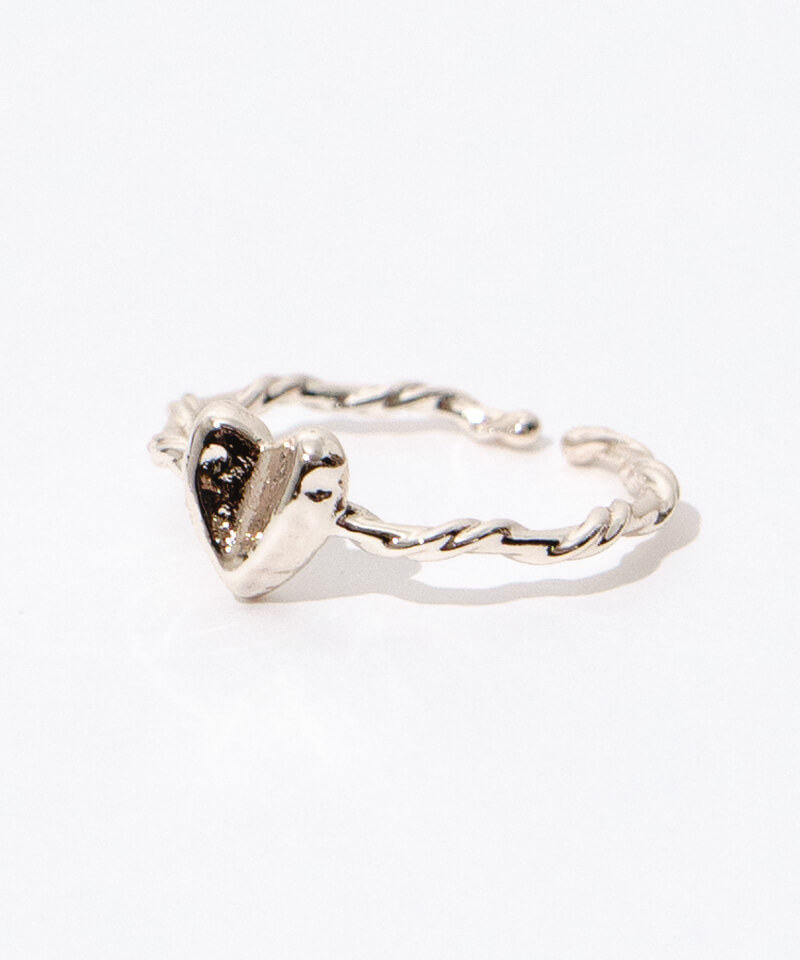 twist heart ring～ﾂｲｽﾄﾊｰﾄﾘﾝｸﾞ | flower／フラワー公式通販